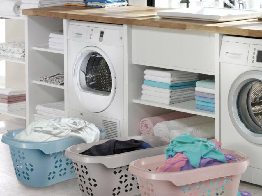 keeeper laundry baskets in the new colours "nordic colours"