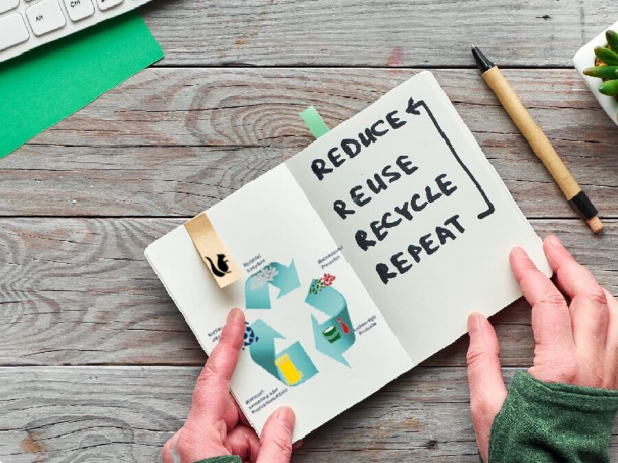 evitar el despilfarro en la vida cotidiana: reuse, reduce, recycle