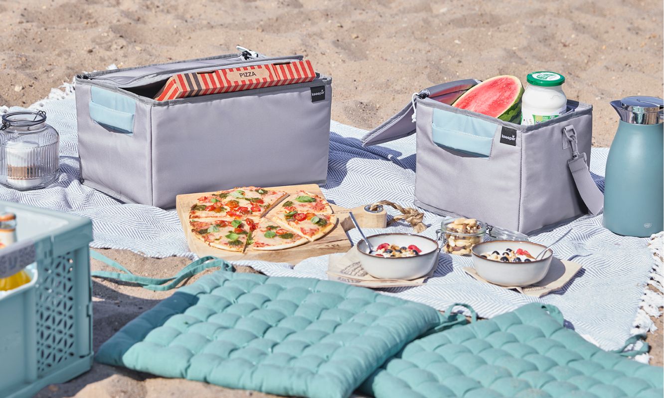 Organisateurs isothermes keeeper pour transporter les aliments et boissons.