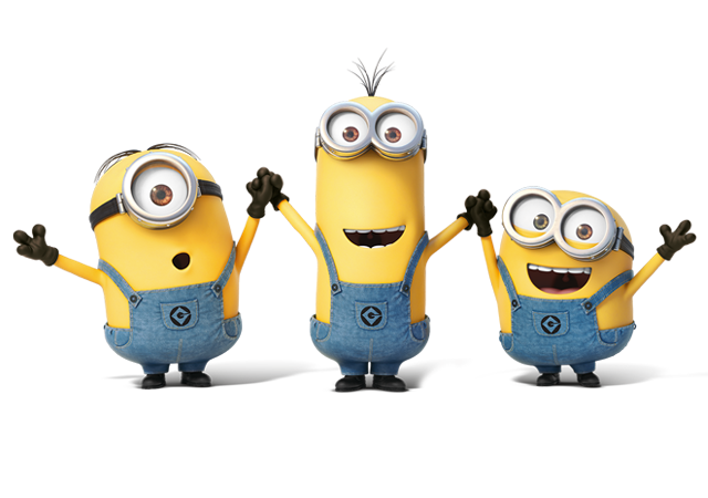 Minions Figuren „bob“, „stuart“ und „kevin“ für keeeper Produkte